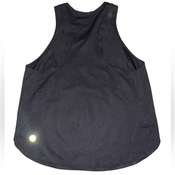 EUC Lululemon Racerback Seamless Edge Cropped Running Tank Size Black XS/S - Picture 5 of 10